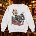1985 Day on the Green Retro Crewneck Sweatshirt — Oakland Stadium - front