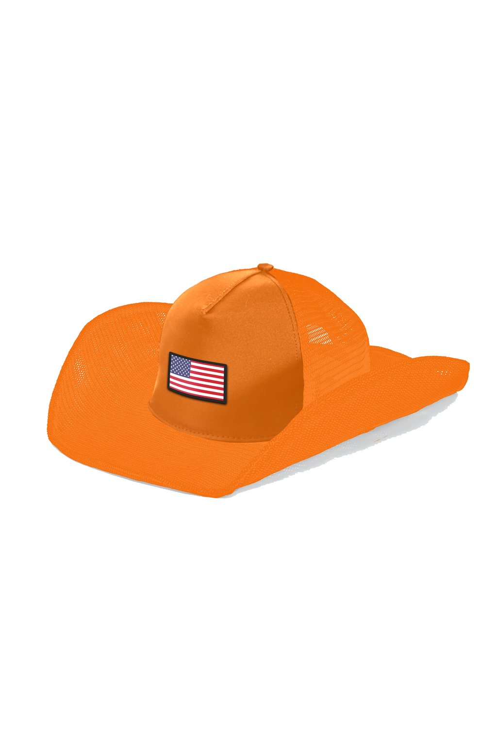 USA FLAG: RED WHITE & BLUE COWBOY SNAPBACK: 5 PANEL